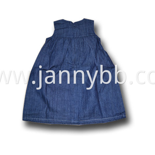 girls denim dress